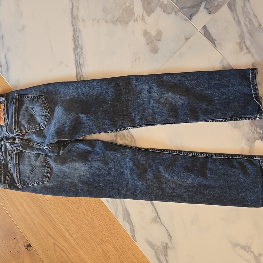 Levi's 511 Womens Straight Blue Jeans, W28 L30, GUC, Classic Look, Distressed - Picture 8 of 13
